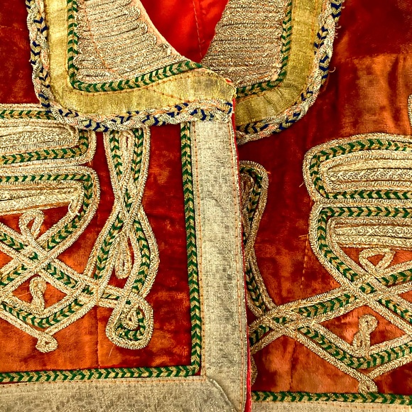 AUTHENTIC VINTAGE TIBETAN VEST - Picture 2 of 8